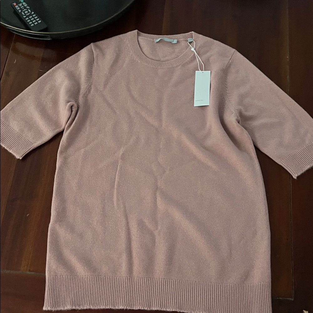 Vince Mauve Crew Neck Sweater